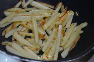 Homemade French Fries, Just Use The Most Common Wok recipe