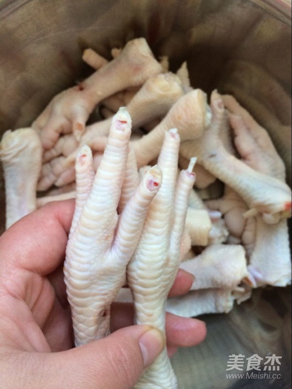 Korean Spicy Chicken Feet recipe