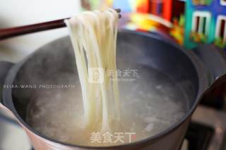 Wuhan Specialty Snacks Fresh Fish Paste Soup Noodles recipe