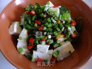 Tofu with Shallots recipe