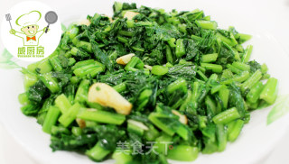 #trust of The Beauty# Stir-fried Mustard Greens, The Green Elf in The Bowl--wei Chu Yi recipe