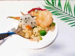 Dragon Fruit Fried Rice recipe