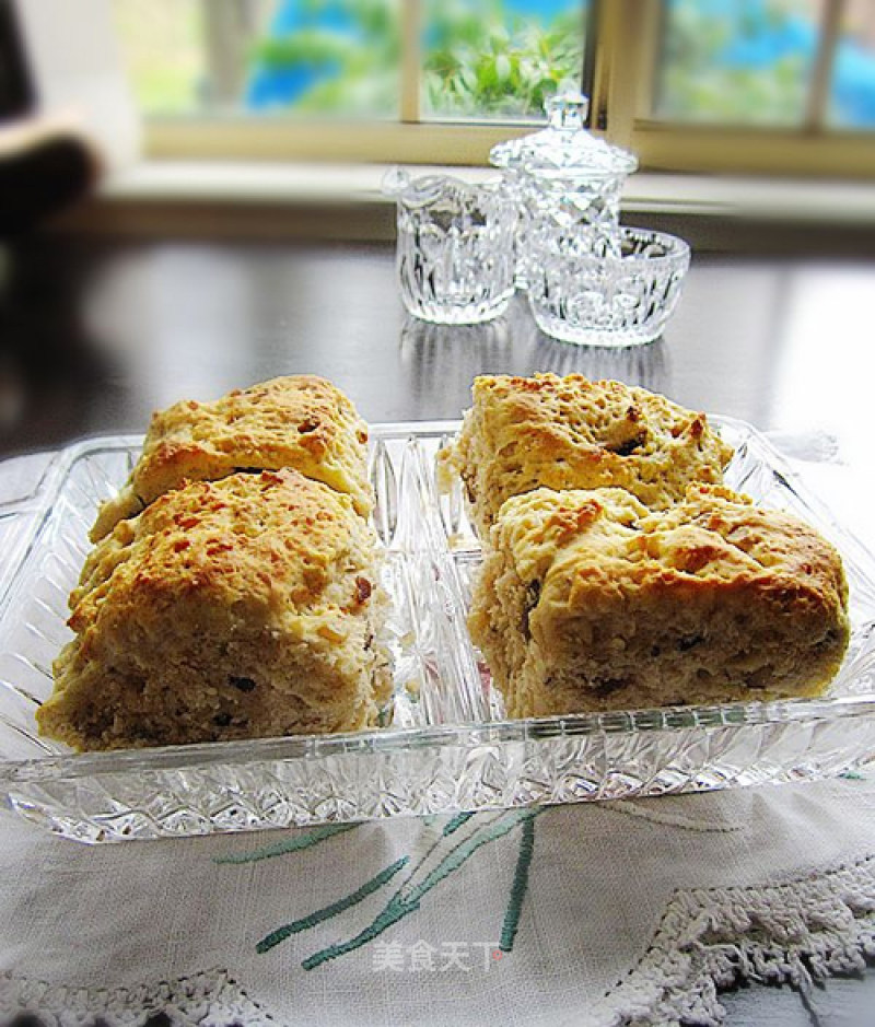 Walnut Sweet Jujube Scones recipe