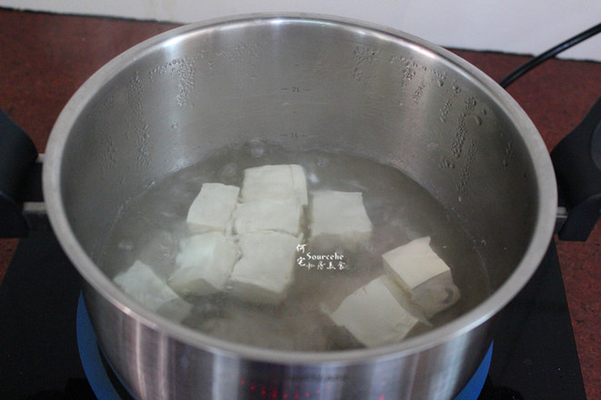 Krill Tofu Soup recipe
