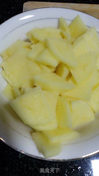 Squid Fried Potatoes recipe