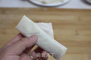 #春野菜#——shepherd's Purse Spring Rolls recipe