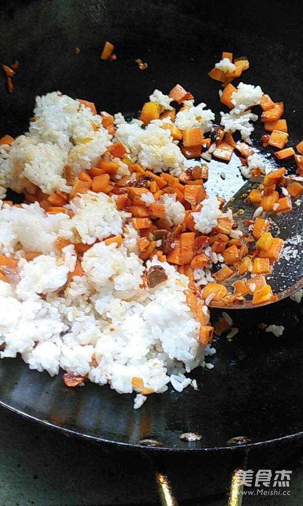 Carrot and Winter Melon Fried Rice recipe