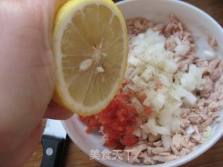 Tuna with Lime and Onion recipe