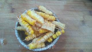 Golden Corn Skewers recipe
