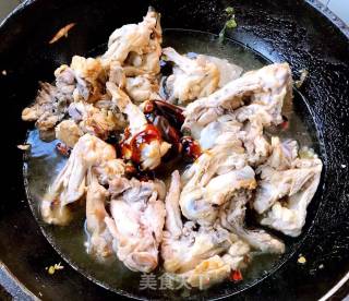 Chicken Wishbone Stewed Vegetables#下饭菜# recipe