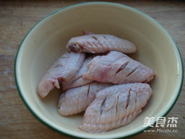 Microwave Version of Fried Chicken Wings recipe