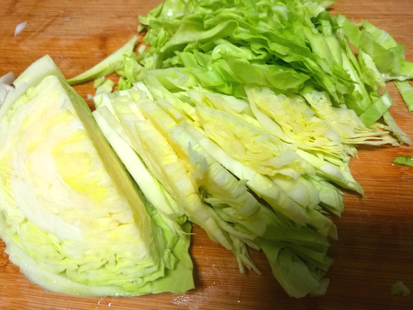 Chopped Pepper and Cabbage recipe