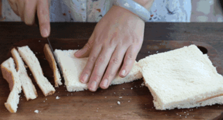 Crispy Red Bean Toast Rolls, A New Way to Eat White Toast recipe