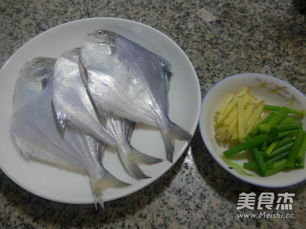 Steamed Pomfret recipe