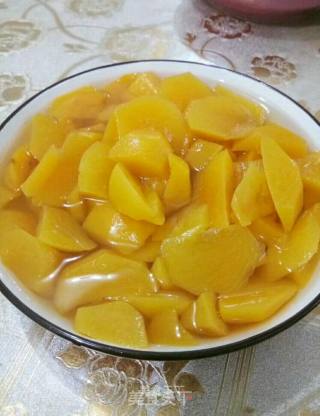 Canned Yellow Peach recipe