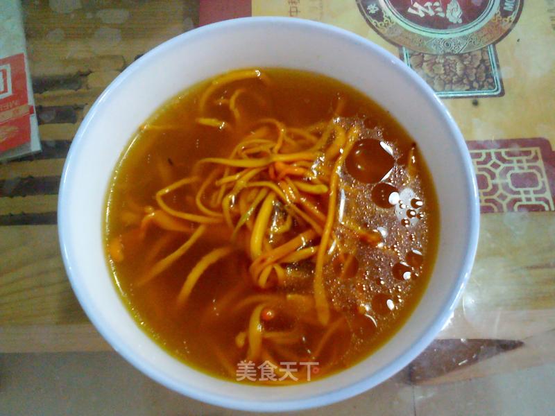 Cordyceps Flower Red Ginseng Soup recipe