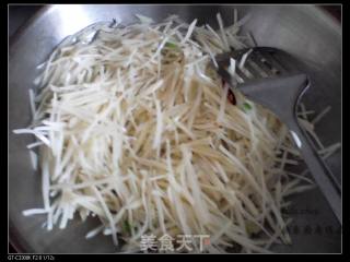 Hot and Sour Potato Shreds recipe