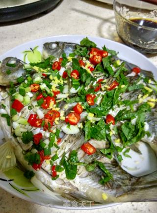 [sichuan] Crucian Carp with Cold Sauce recipe