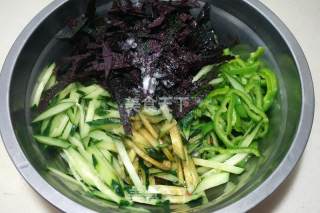 Perilla Leaf Mixed Vegetables recipe