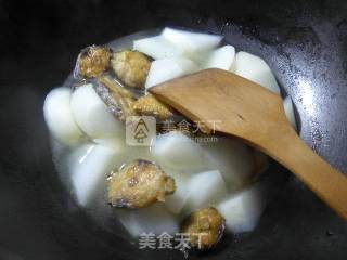 Boiled Mackerel with Radish recipe