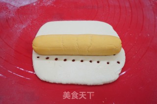 Pumpkin Two-color Dongdong Bun recipe