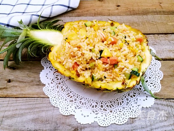 Pineapple Shrimp Fried Rice recipe