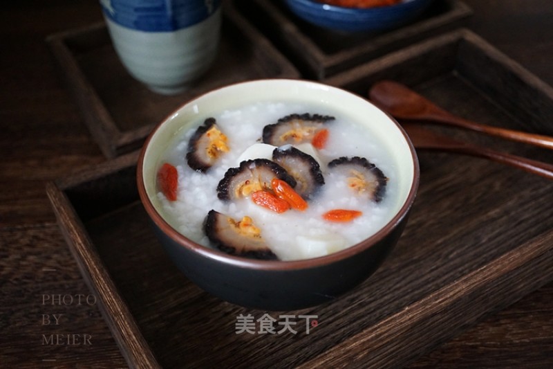 Red Ginseng Yam Porridge recipe