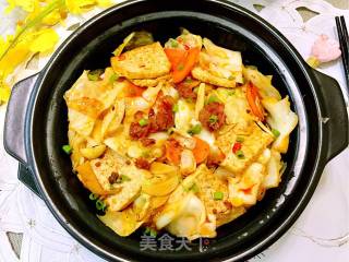 Twice Cooked Tofu and Cabbage recipe