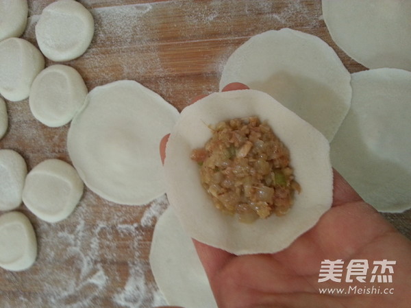 Sauerkraut Pork Dumplings recipe