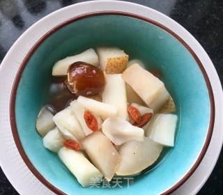 "runzao Good Soup" Perfume Pear Yam Soup recipe