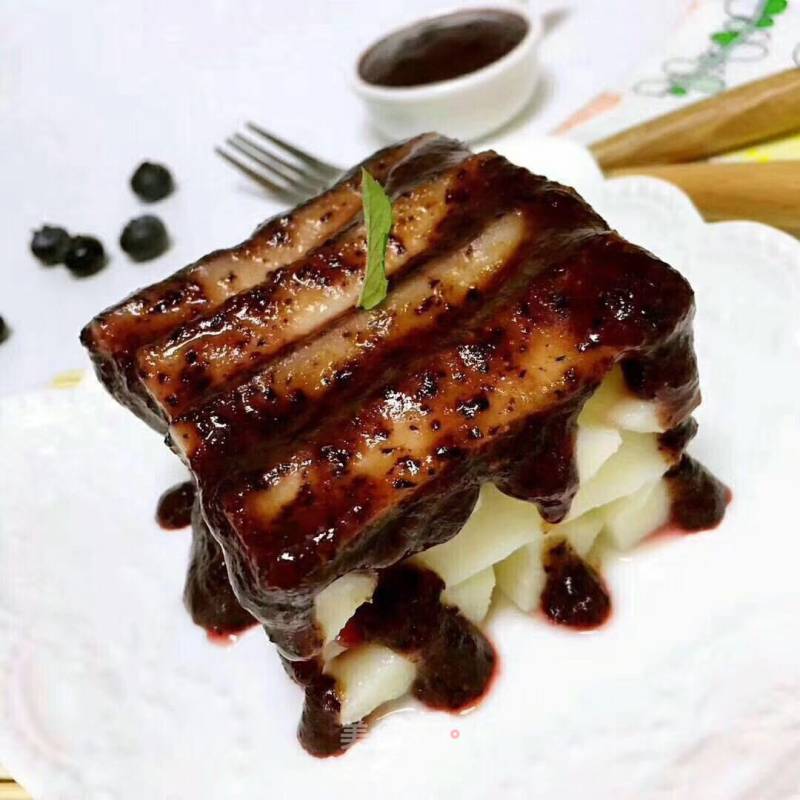 Blueberry Yam recipe