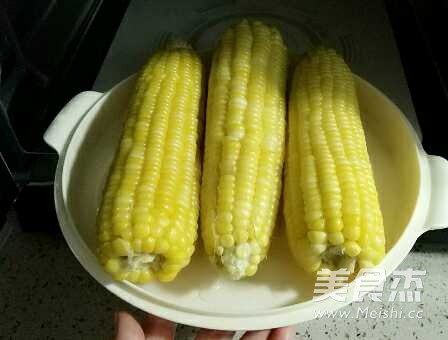 Microwave Boiled Corn recipe