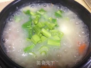 Chicken and Vegetable Porridge recipe