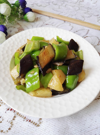 Less Oil Version-di Sanxian recipe