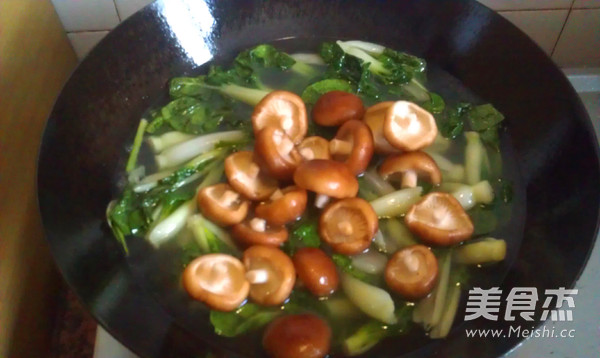 Green Vegetable and Mushroom Soup recipe