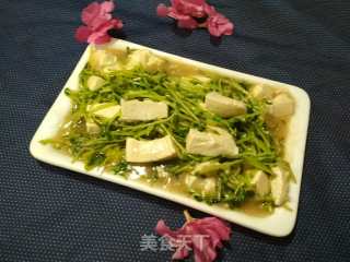 Stir-fried Tofu with Bean Sprouts recipe