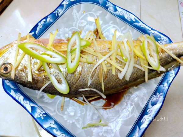 Steamed Yellow Croaker recipe