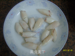 【stuffed Squid with Soy Sauce】 recipe