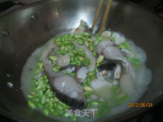 Fish Stew with Edamame recipe