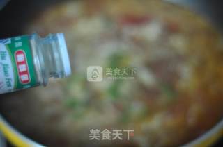 Tomato Egg Drop Soup recipe