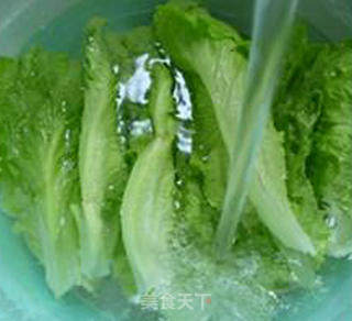 Stir-fried Lettuce with Lean Pork Slices recipe