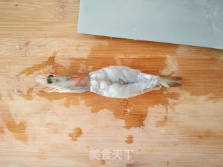 [open Back Shrimp with Garlic Vermicelli] recipe