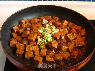 Braised Tofu with Minced Meat recipe