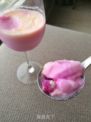 #trust之美# Red Pitaya Pudding recipe