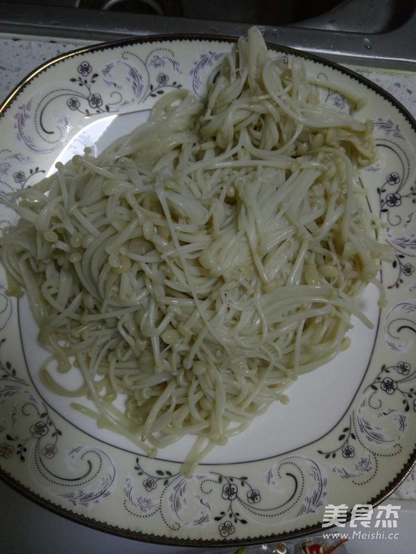 Refreshing Enoki Mushroom recipe