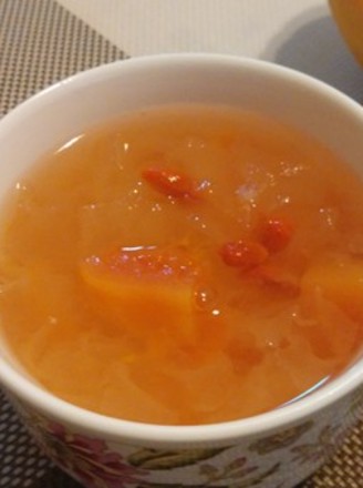 Papaya and Tremella Soup recipe