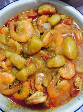 Thai Curry Prawns recipe