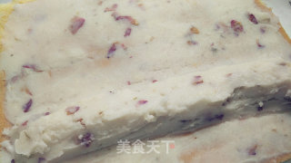 #柏翠大赛#the Ugly Duckling Rose and Yam Mud Painted Cake Roll recipe