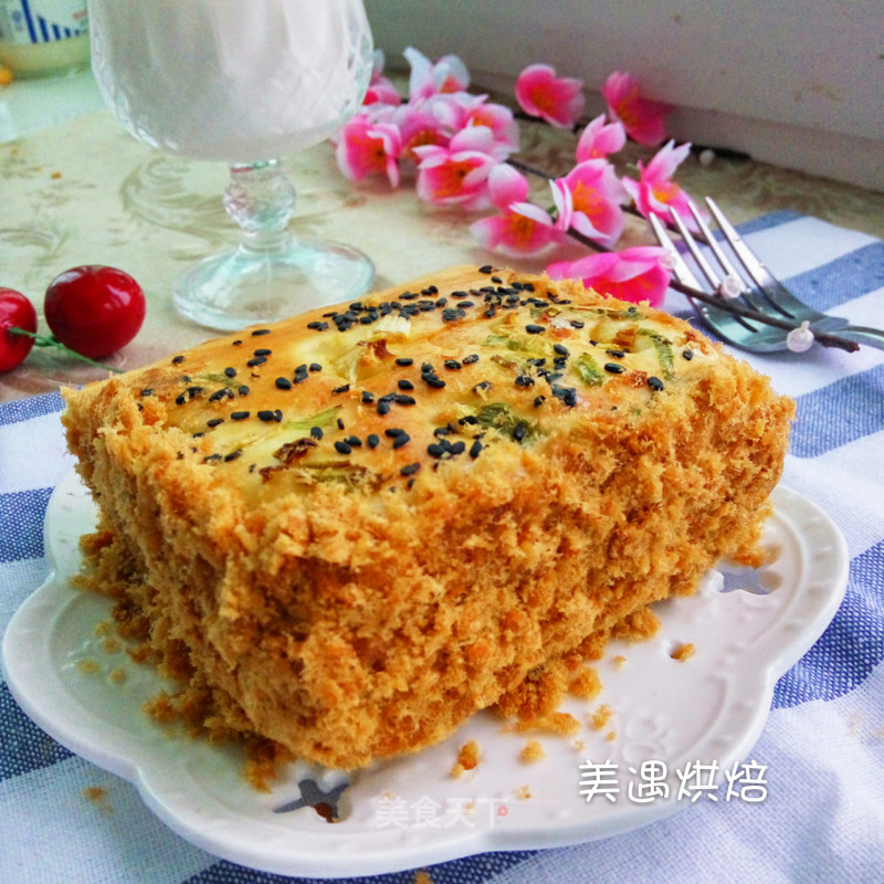 #aca烤明星大赛# Meat Floss Bread recipe