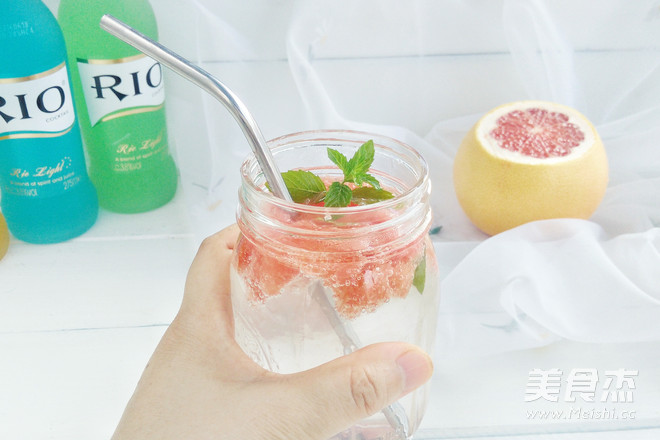 Summer Ice Drink~~grapefruit Cocktail recipe